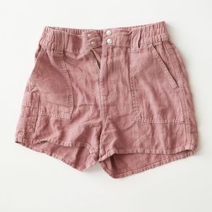 NWT BDG Linen Skate Short – Mauve Medium